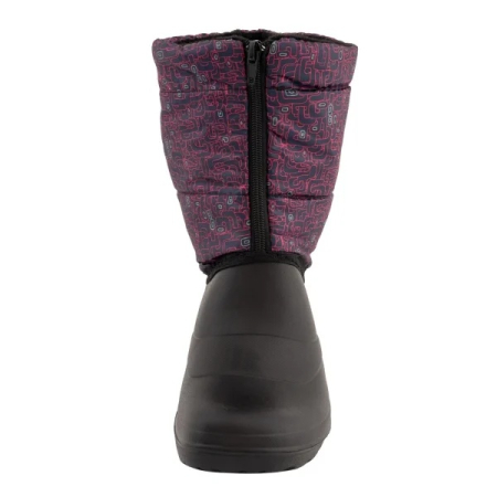 Cizme din PVC Mov/Negru SET 10 PERECHI, Impermeabile, Antiderapante, Captuseala sintetica [5]