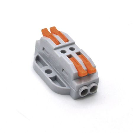  Conectori / Doze - Conector cu urechi de prindere 2+2 poli VARGO V-116430