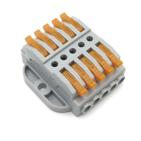  Conectori / Doze - Conector cu urechi de prindere 5+5 poli VARGO V-116539