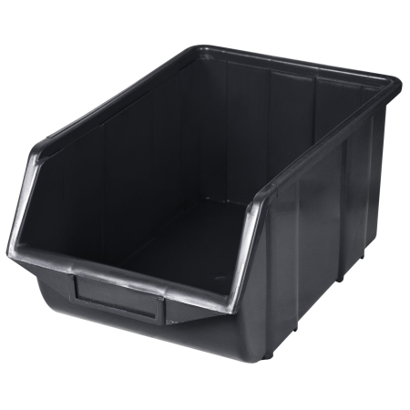 Organizare si depozitare - CUTIE PLASTIC DEPOZITARE 111X165X76MM / NEGRU