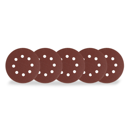 Disc abraziv pentru slefuitor cu excentric ROTOR 125 P80 set 5 [1]