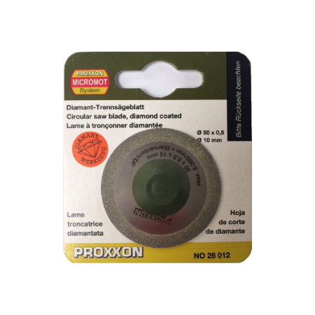 Disc diamantat 50x0.5x10mm, Proxxon 28012 [1]