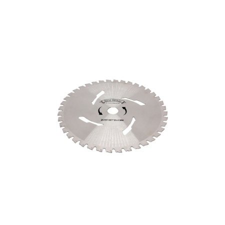 Disc motocoasa Micul Fermier, 40T, vidia, grosime 4mm, Ø255mm [1]