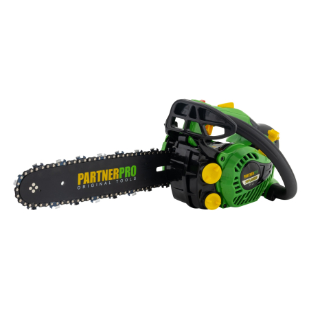 Gradinarit  - Drujba de mana pe benzina PartnerPro PP2500, 1.1 kw-1.5 CP, 10500 rot/min, Ungere Lant Automata