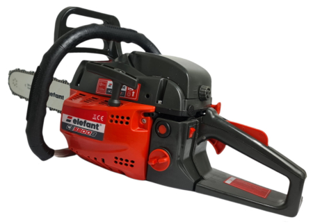 Drujba pe benzina ELEFANT CS5800B, 5.5CP, 3400rpm, 2 lame 2 lanturi, 38/45 cm [1]