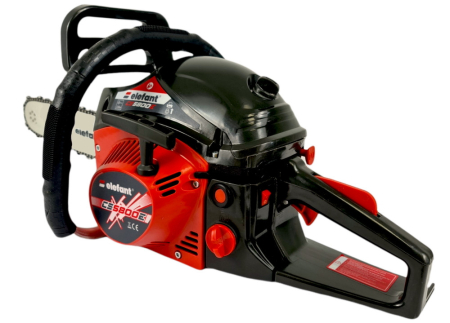 Drujba pe benzina ELEFANT CS5800E, 6CP, 3400rpm, 2 lame 2 lanturi, 38/45 cm [1]