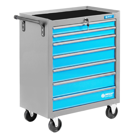 Rafturi Depozitare - DULAP SCULE MOBIL 615X330X770MM / 7 SERTARE