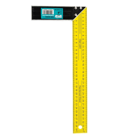 Accesorii Constructii - Echer aluminiu 90° 350mm, Detoolz