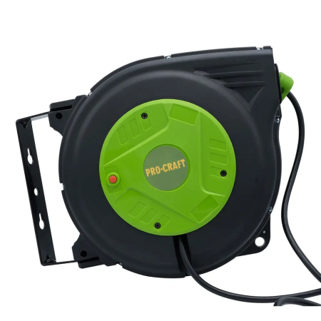 Scule Electrice - EK15N Cablu prelungitor cu tambur automat 15 metri PROCRAFT