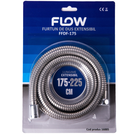 Accesorii Sanitare - FFDF-175 Furtun de dus extensibil 175 – 225 cm, FLOW
