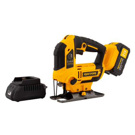 Fierastrau pendular pe acumulator ROTOR RJS21,21V/ 3 Ah, 750W, 3000 rot/min [3]