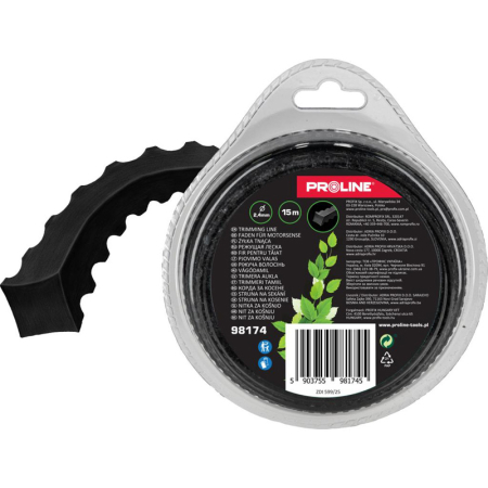 Motocoase si accesorii - FIR MOTOCOASA RANFORSAT - ZIMTAT 3.0MM / 15M