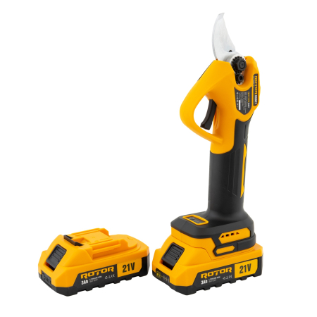 Foarfeca de gradina ROTOR RSB21 , 600 W , 2 acumulatori 21V 3Ah [5]