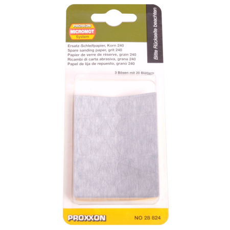 Folii abrazive de schimb pentru PS13, GR240, Proxxon 28824 [1]