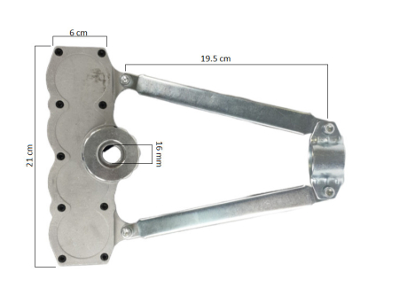 Freza de maruntit pentru motocoasa, Elefant [4]