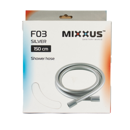 Sanitare  - FURTUN SILVER 150 CM Mixxus Hose Chr.F03