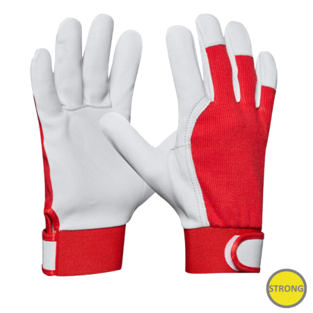 Manusi profesionale - Gebol EP703433, Manusi de protectie G-Base Eco Fit, din piele de oaie, uz profesional, marimea 10/XL