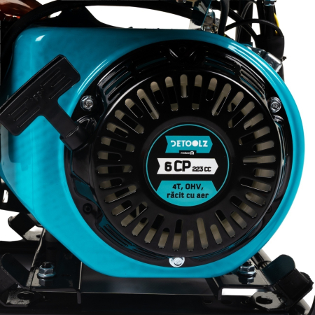 Generator invertor Detoolz, 3.7 kW, 1 priza 230V, motor pe benzina 4 timpi, pornire manuala, capacitate rezervor 9 litri [6]