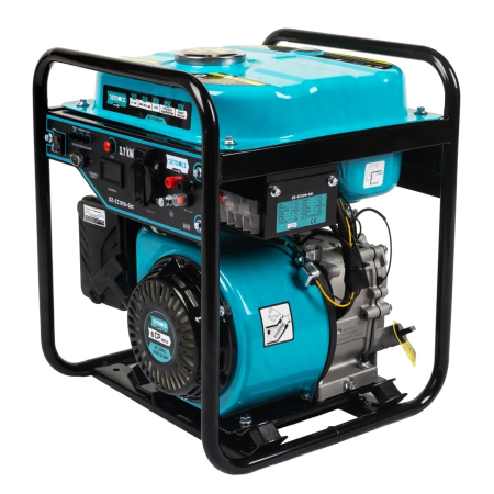 Generator invertor Detoolz, 3.7 kW, 1 priza 230V, motor pe benzina 4 timpi, pornire manuala, capacitate rezervor 9 litri [1]