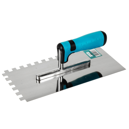 Accesorii Constructii - Gletiera zimtata 280*130mm D10*10mm INOX, Detoolz