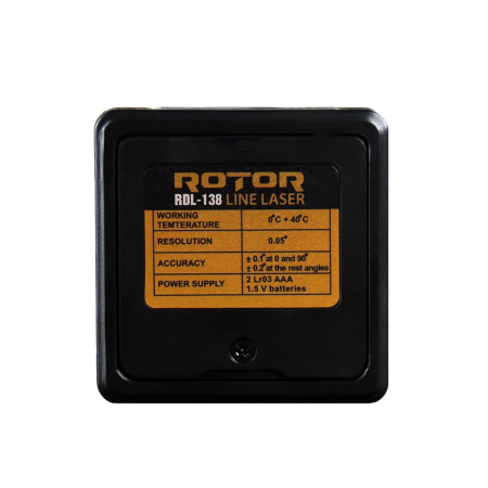 Inclinometru Digital ROTOR RDL-138 Interval de masurare: 4 x 90° (360° total) [3]