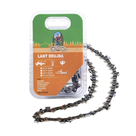 Lant drujba Micul Padurar, lungime 14'', pas 3/8'', grosime 1.3mm, 50 pinteni, 25 dinti, full chisel [1]