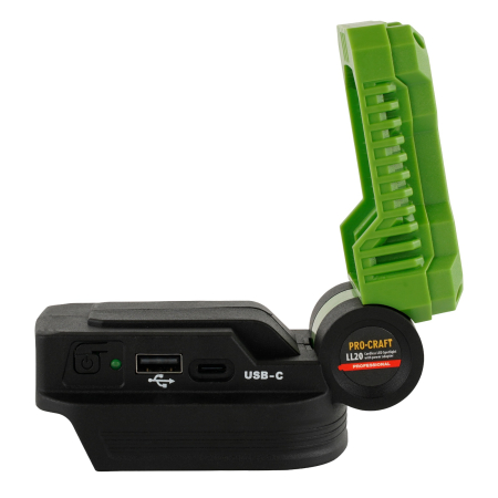 LL20 PROCRAFT – Reflector LED portabil pe acumulator LL20 PROCRAFT 500 lumeni, NU contine acumulator si incarcator [2]