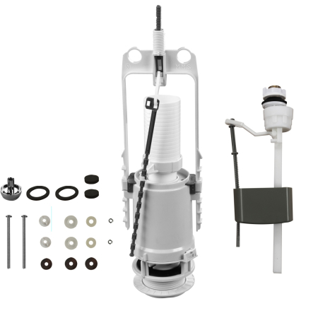 Sanitare  - Mecanism pentru rezervor vas WC cu buton, ELEFANT EDD137