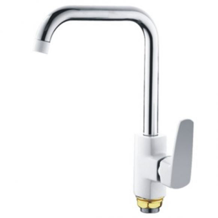 Baterii bucatarie - MIXXUS MISSOURI 014-G (WHITE) baterie bucatarie din alama