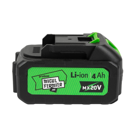 Motocoasa electrica Micul Fermier, 20V, 2 acumulatori 4Ah, 3 viteze, maner dublu, Brushless [4]