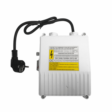 Panou Control Pompa Apa SKM200 1.5Kw 2Hp, 220V, Elefant [1]
