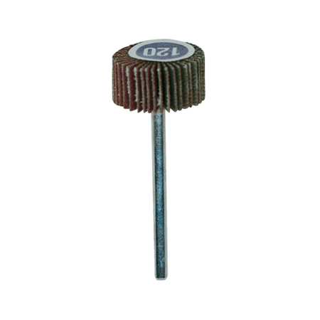 Discuri abrazive - Perie abraziva cu tija, ax 3mm, 20x10mm, GR120, Proxxon 28984