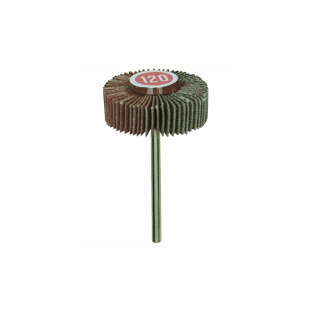 Discuri abrazive - Perie abraziva cu tija, ax 3mm, 30x10mm, GR120, Proxxon 28985