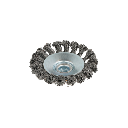 Perie de sarma conica cu noduri ROTOR 100mm M14 [1]