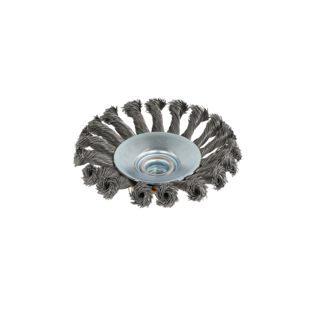 Perie de sarma conica cu noduri ROTOR 115mm M14 [1]