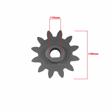 Pinion angrenare pentru betoniere 12 dinti Elefant [3]