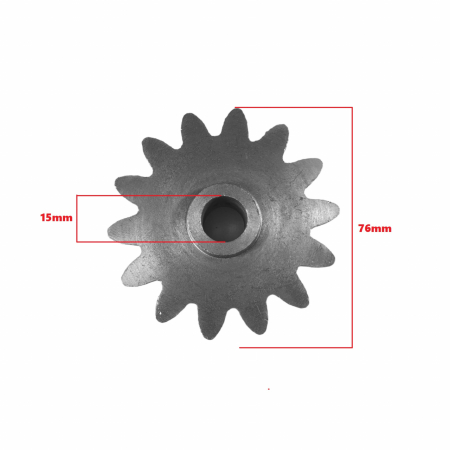 Pinion betoniera HCM650 , 180, 195L, Elefant [6]