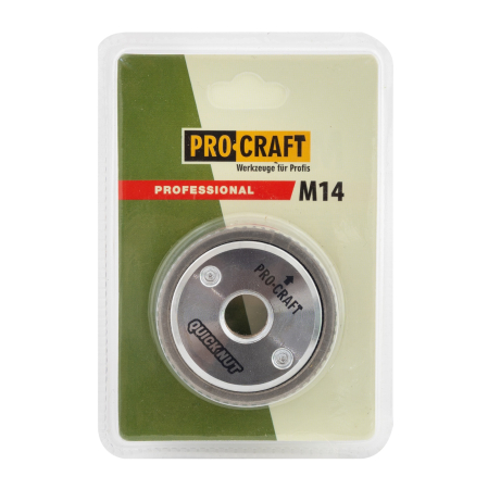 Piulita cu fixare rapida polizoarele unghiulare, M14 PROCRAFT [2]