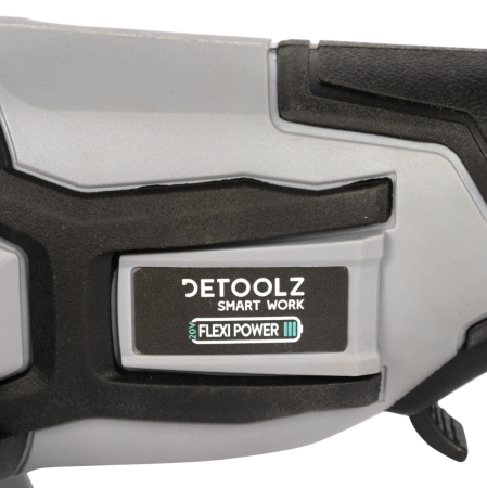 Polizor unghiular Detoolz 20V, diametru disc Ø125, motor fara perii [6]
