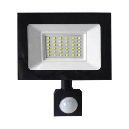  Proiectoare - Proiector LED cu senzor de miscare 30W 6500K lumina rece V-330330 VARGO