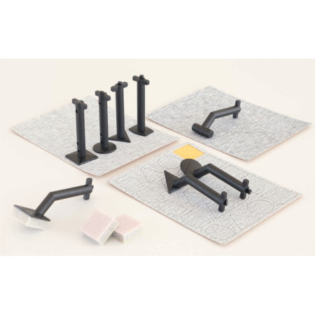Discuri abrazive - Proxxon 28823, Set 12 bureti abrazivi flexibili pentru PS18, granulatie mare
