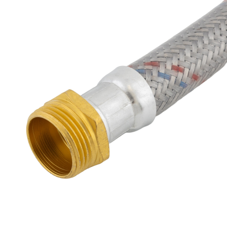 Racord cu husa PVC presiune antivibrant pentru hidrofor 1&quot;, lungime 60 cm ELEFANT EH-60 [1]