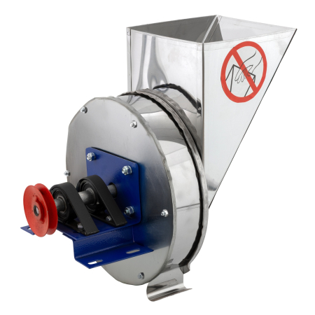 Razatoare fructe manuala, fulie atasare motor, Complet Inox Vinita, 200 kg/h [2]