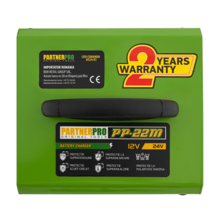 Redresor auto PARTNER PRO PP-22M, 12/24 V, 220 V [3]