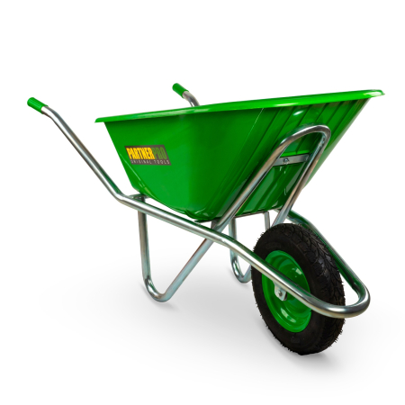 Roabe - Roaba cuva din plastic 100L PARTNER PRO Cadru Galvanizat