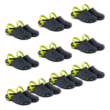 Saboti pentru Barbati albastru inchis/verde 41-45 ETC-06/2 [3]