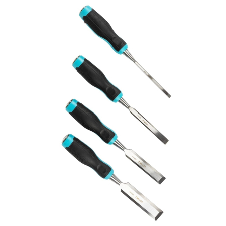 Set 4 dalti pentru lemn 6/12/19/25mm Cr-V, Detoolz [2]