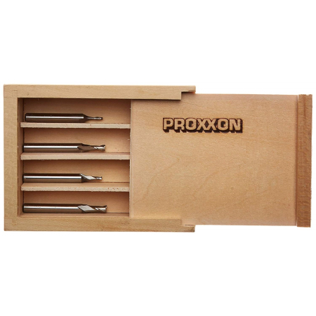 Set 4 freze HSS-Co5, Proxxon 24610 [1]
