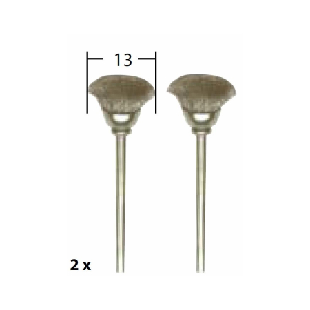 Set perii din otel, 13mm, Proxxon 28953 [1]