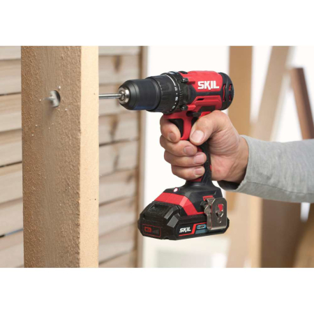 SKIL 3008 HB bormasina cu acumulator, 0-420/1450 rpm, cuplu maxim 50 Nm, 2x Accu, incarcator, geanta [4]